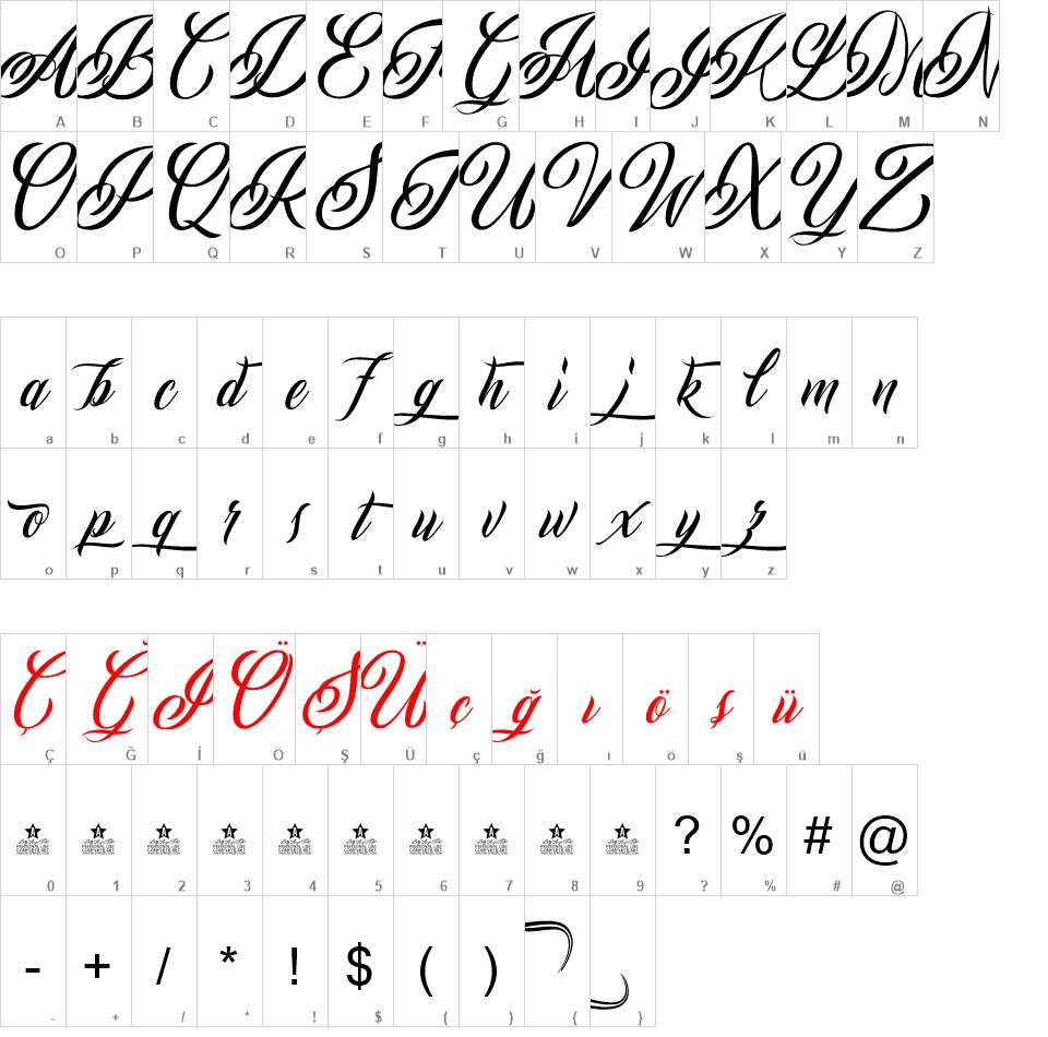 Inked Babes font